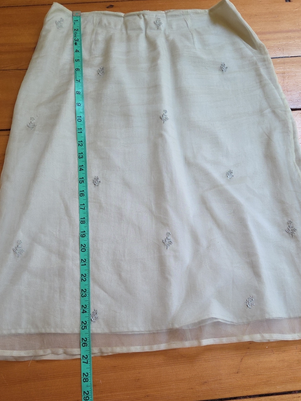 Gauzy Silk Skirt